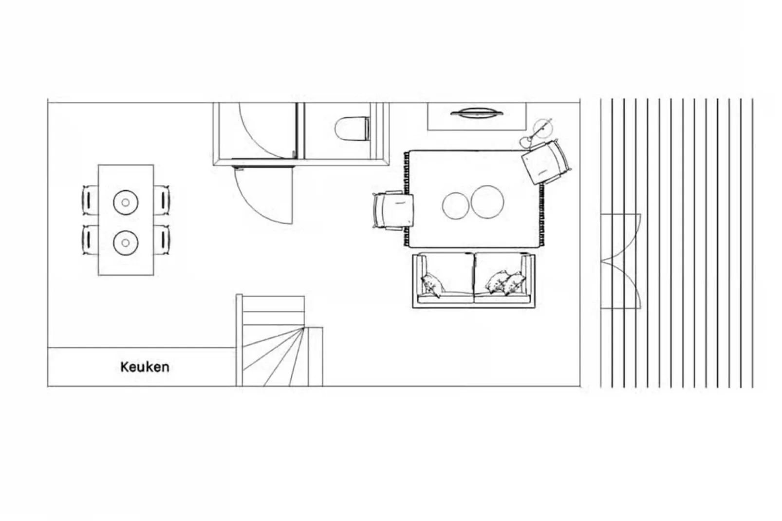 Plein 40 Lodge 18-Plattegrond