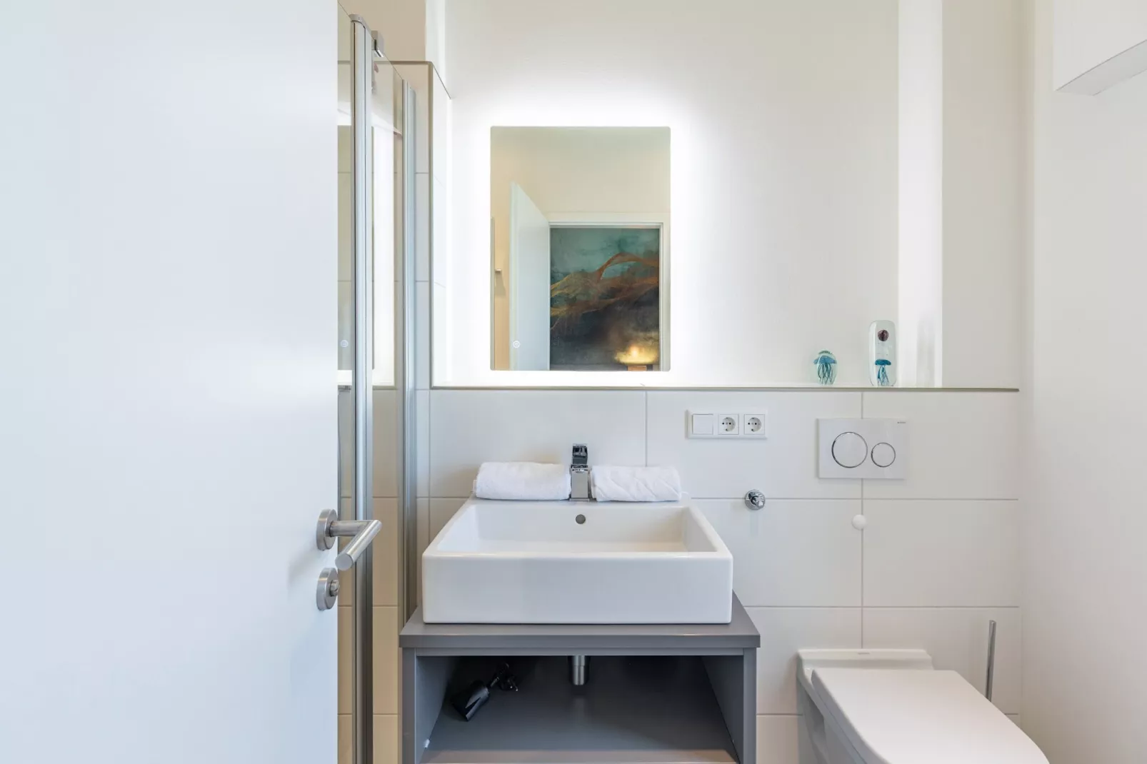 Wattblick de Luxe auf Nordstrand-Badkamer