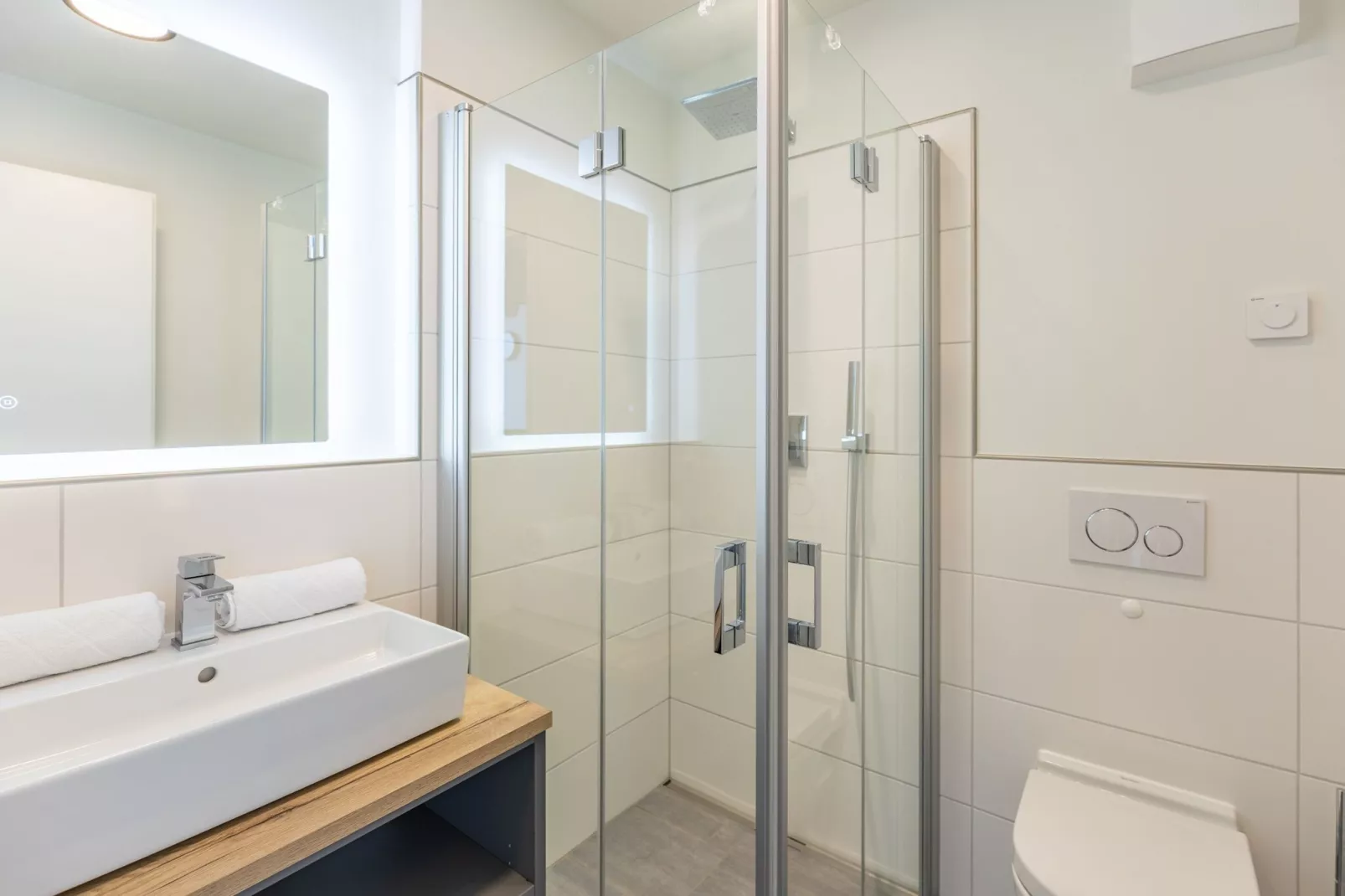 Wattsegler de Luxe auf Nordstrand-Badkamer