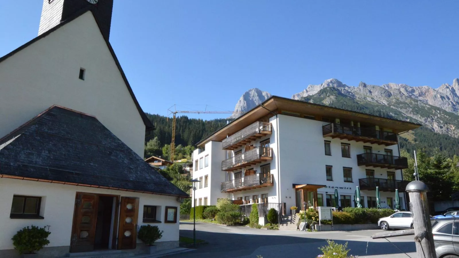 Kirchenstüberl-Buitenkant zomer