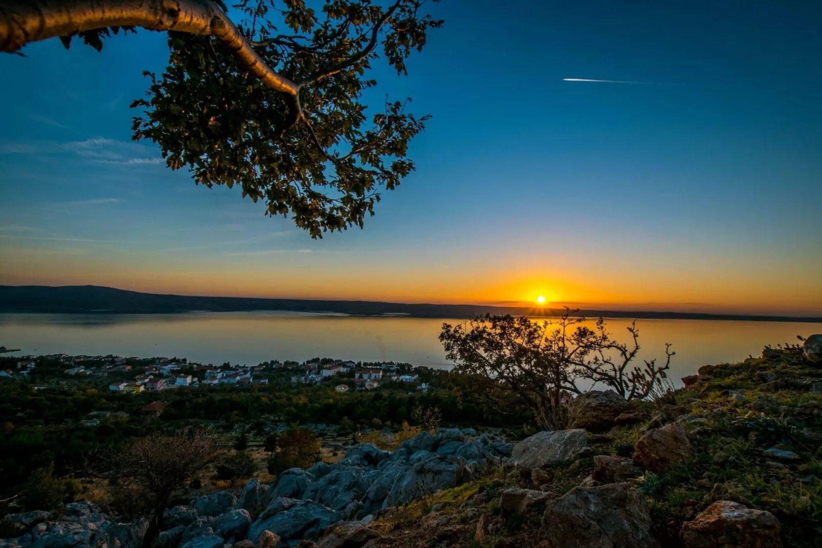 Apartments Grande Vista Starigrad Paklenica SD62 A-01 9 Pers-Uitzicht zomer