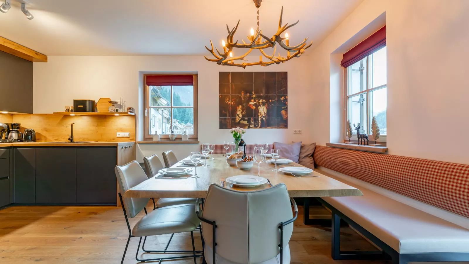 Im grünen Herzen-Eetkamer