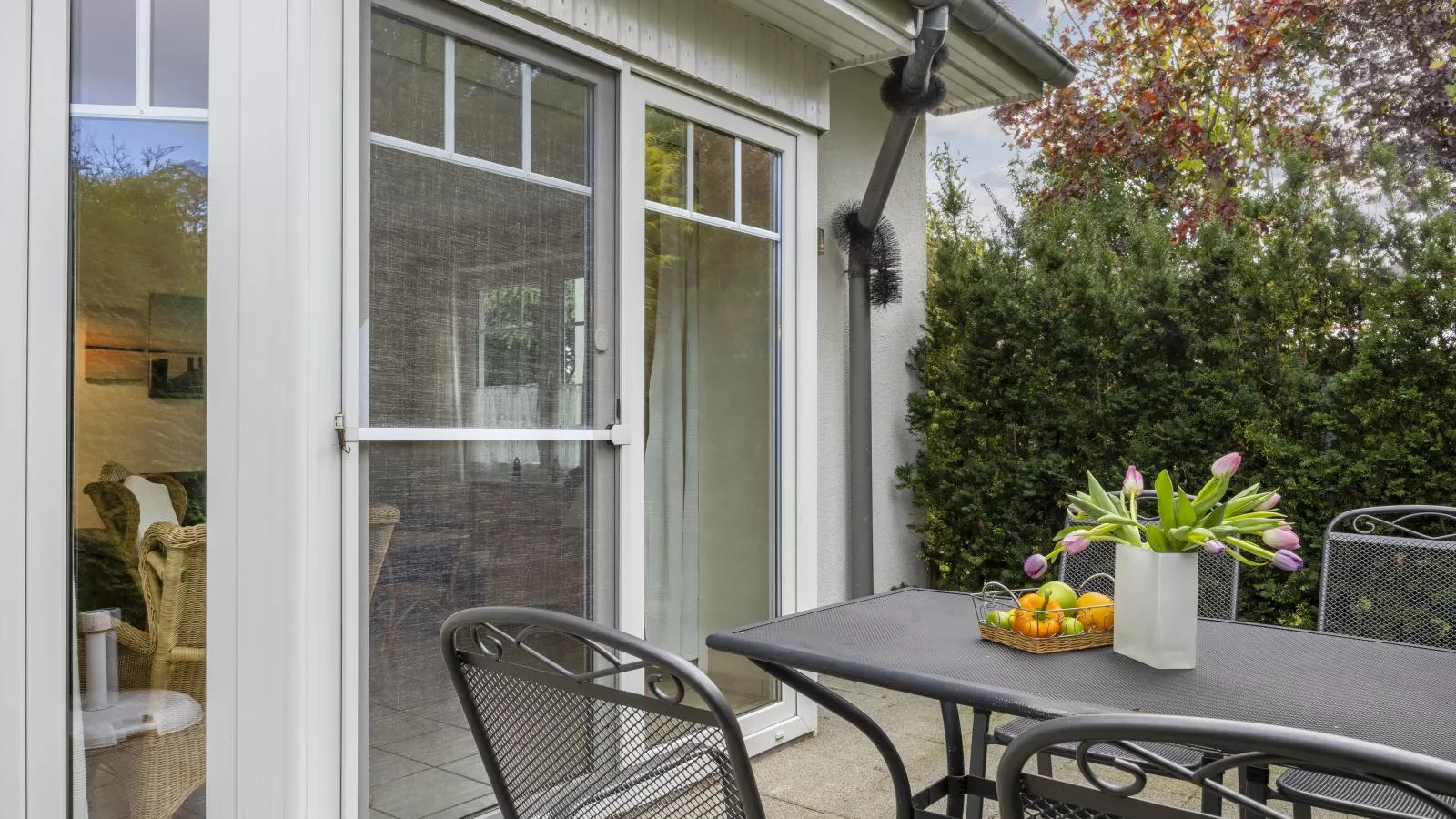 Nordlicht - Strandkorb EG-Terrasbalkon