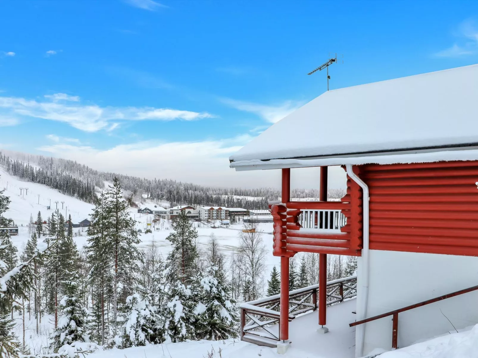 Tunturimaja 2 mökki-Binnen