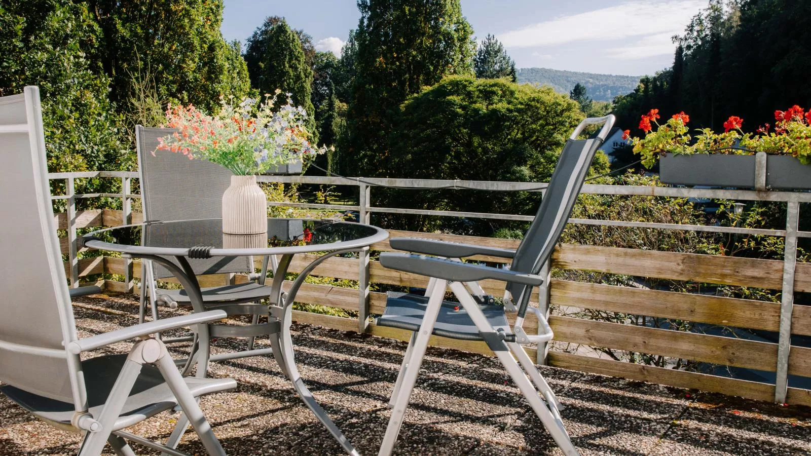 Hubertus II-Terrasbalkon