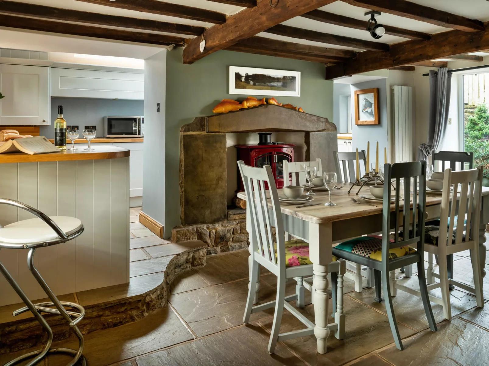 Wye Head Cottage-Binnen