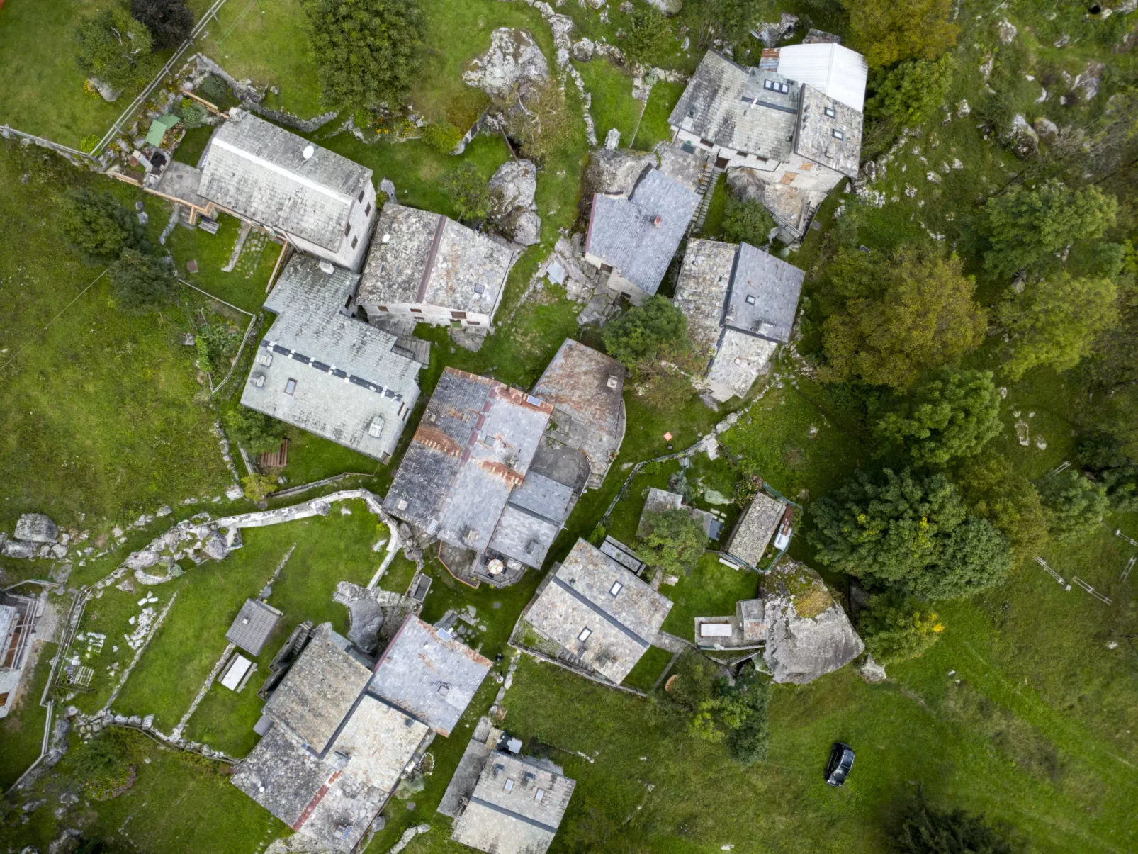 Val di Mello Mountain Flat-Buiten