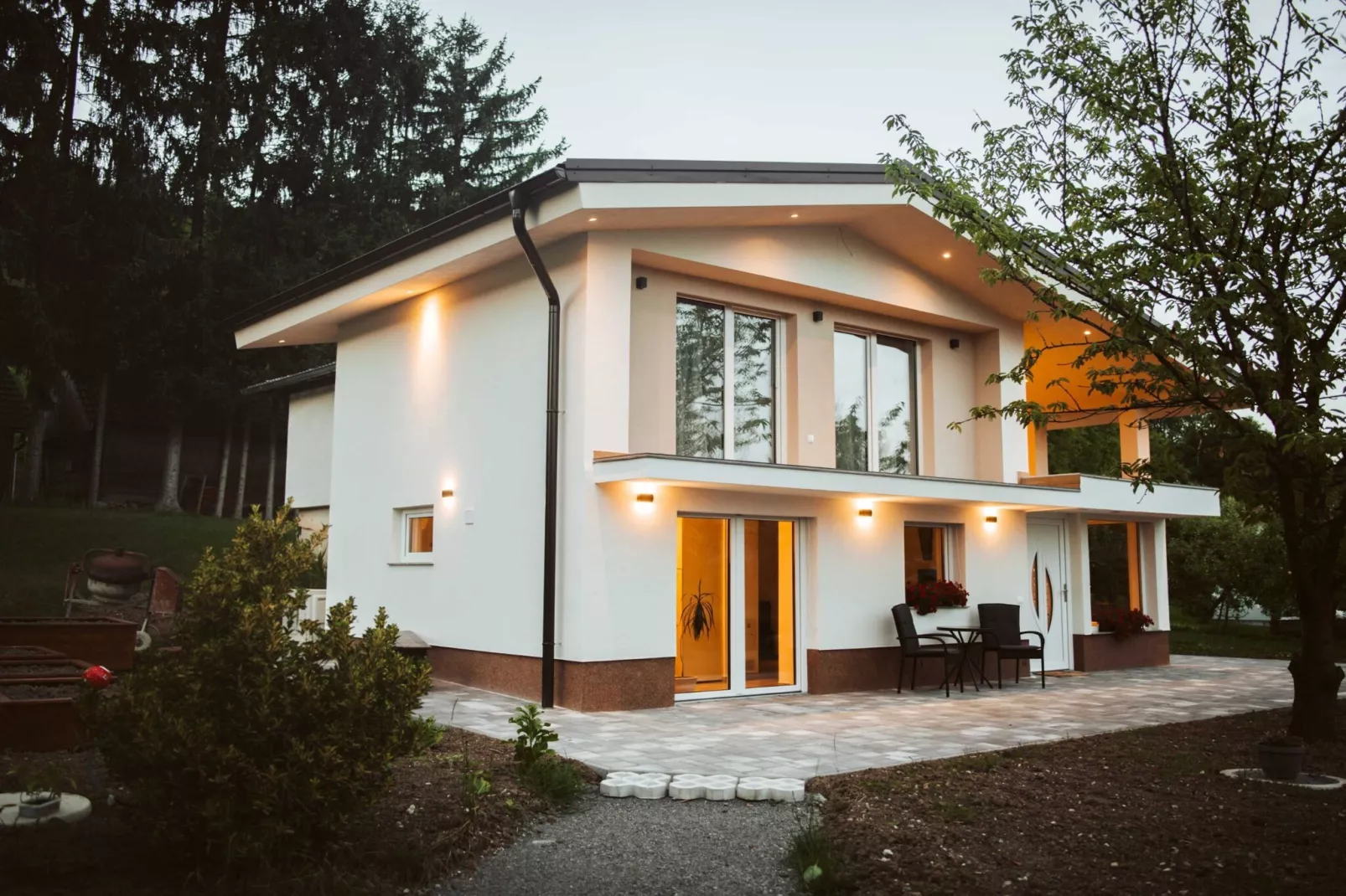 Cozy Holiday Home with Fireplace and Scenic Hills in Bistrica ob Sotli - Two Bedroom Holiday Home-Buitenlucht