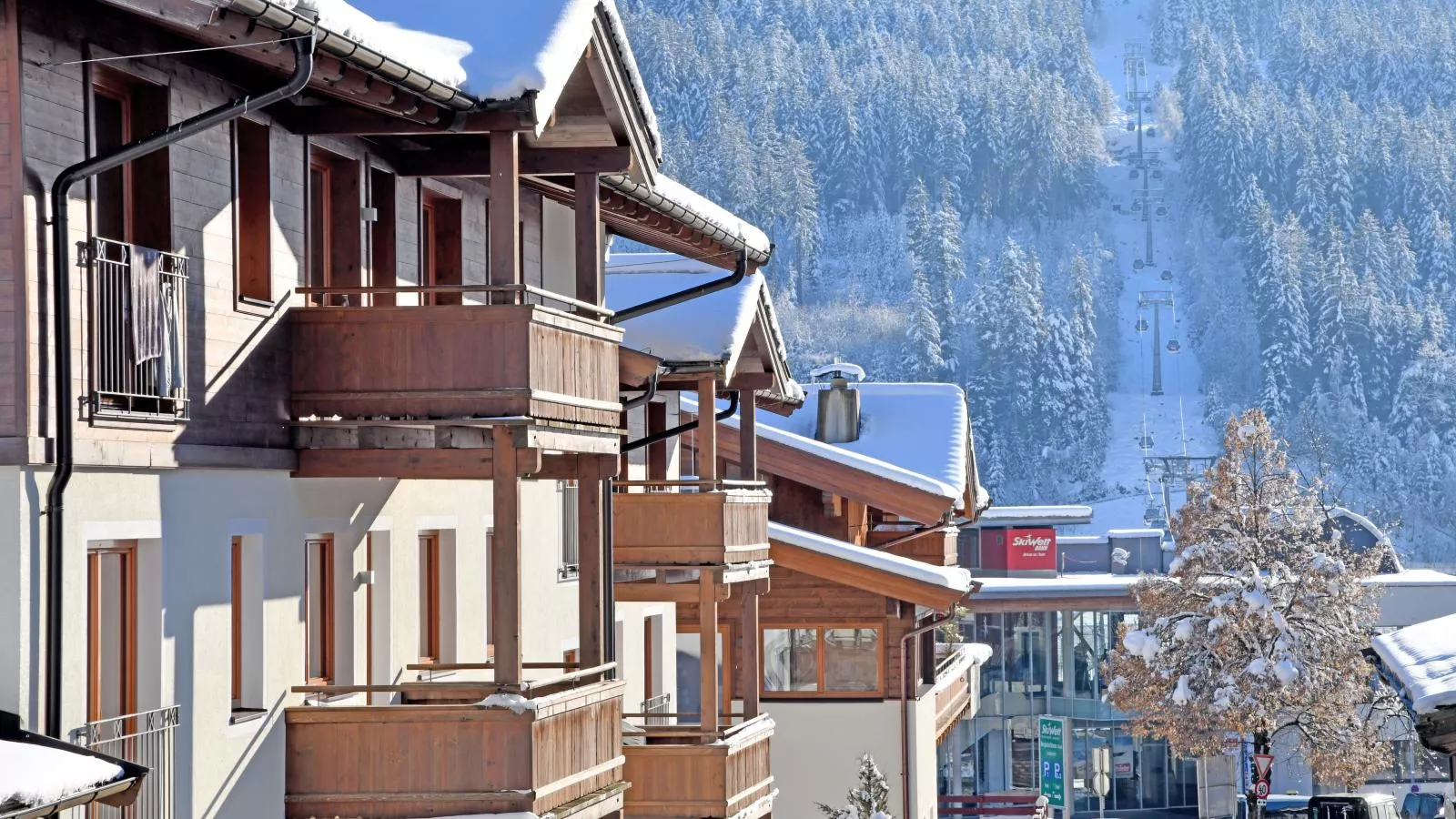 Apartments Next To The Ski Lift GF 1-Exterieur winter