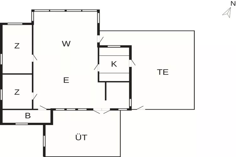 5 sterren vakantie huis in Vejby-Plattegrond
