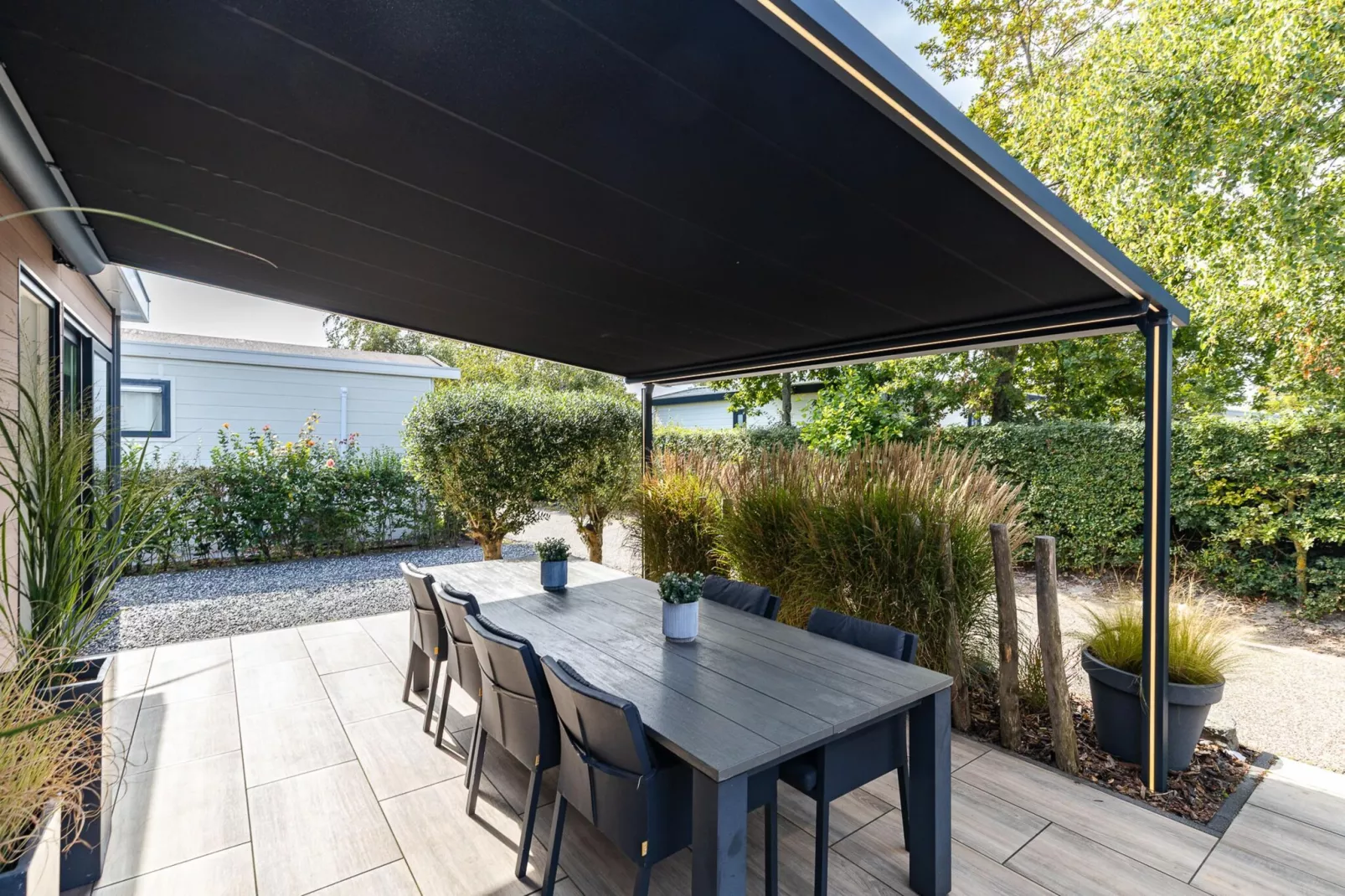 Chalet Julianahoeve | Beachhouse Renesse 2645-Terrasbalkon