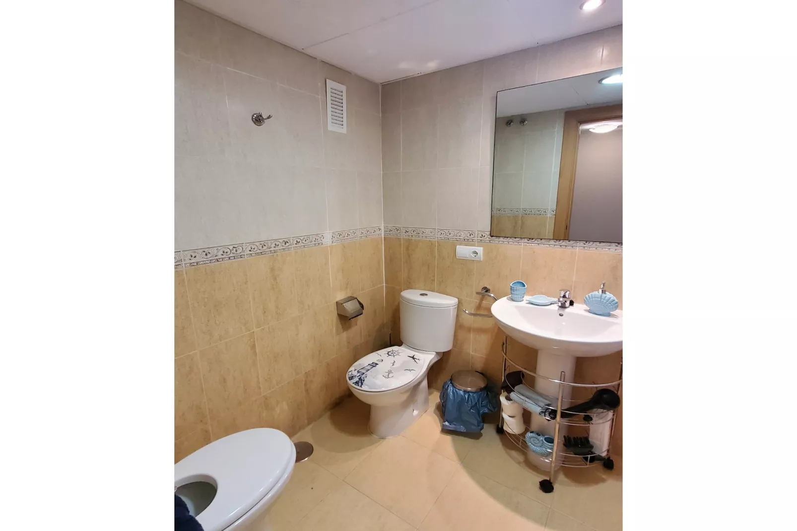 CT 362 AL - Primera Linea - Beachfront - Vera Playa-Badkamer