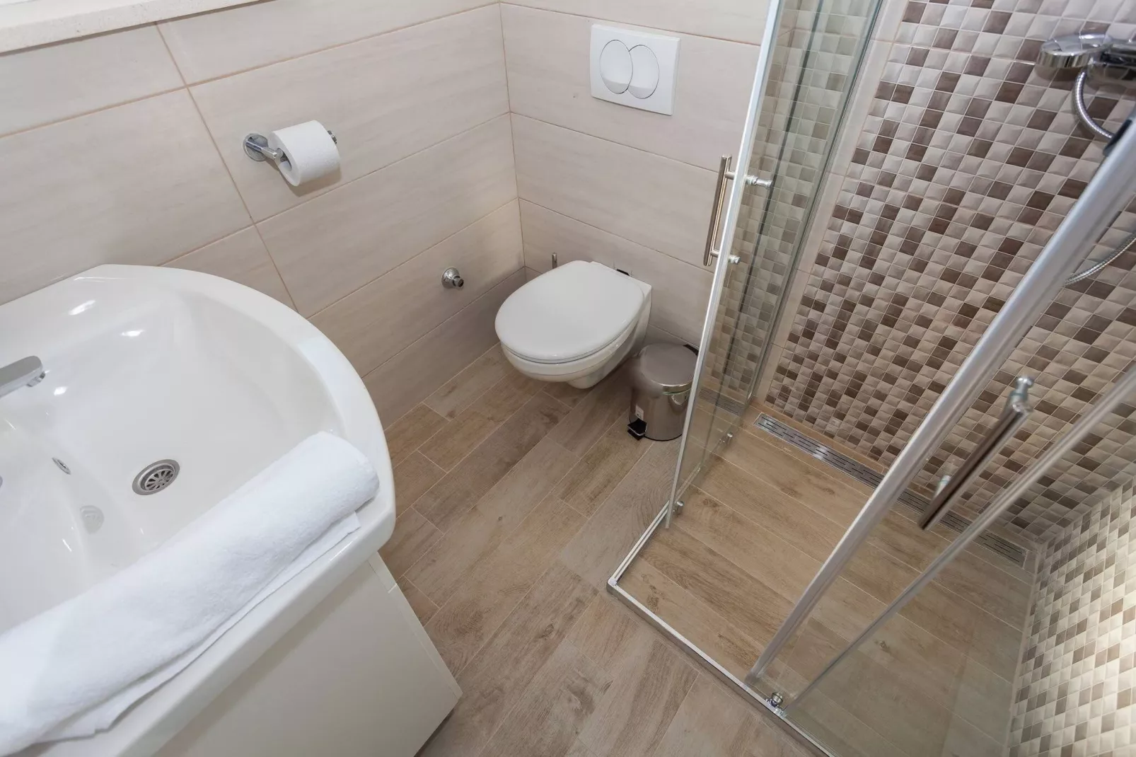 Seaside Villa Marin-Badkamer