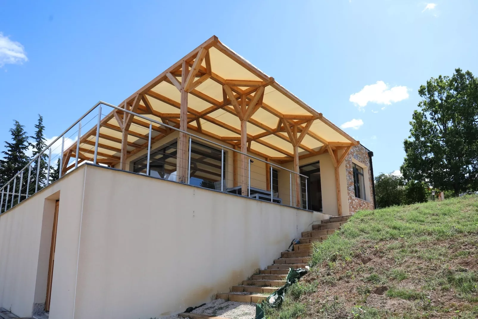 Villa moderne-Terrasbalkon