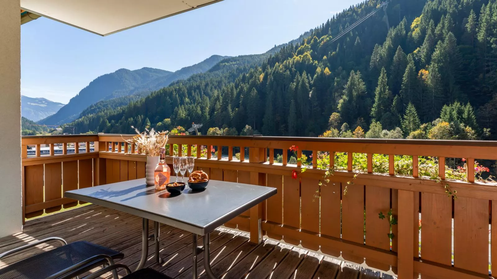 Drei Berge Top 4-Terrasbalkon