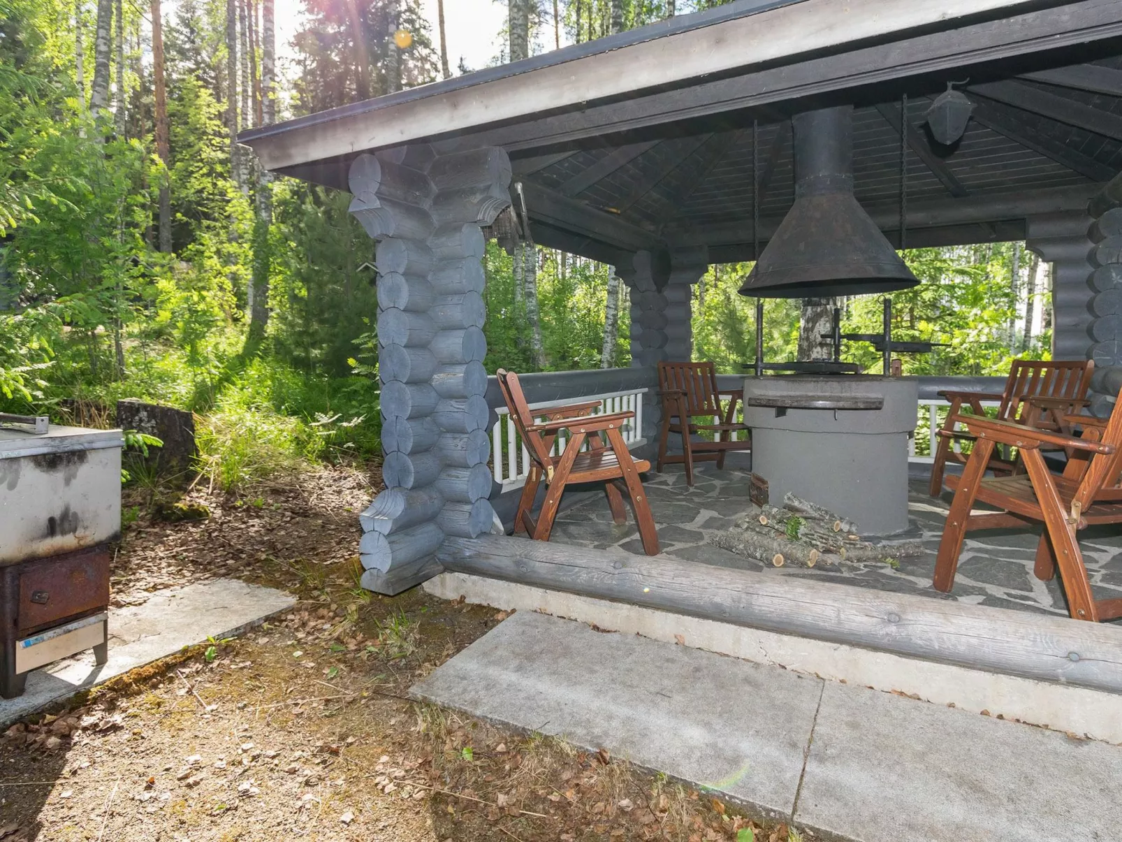 Villa kotikoivu-Binnen