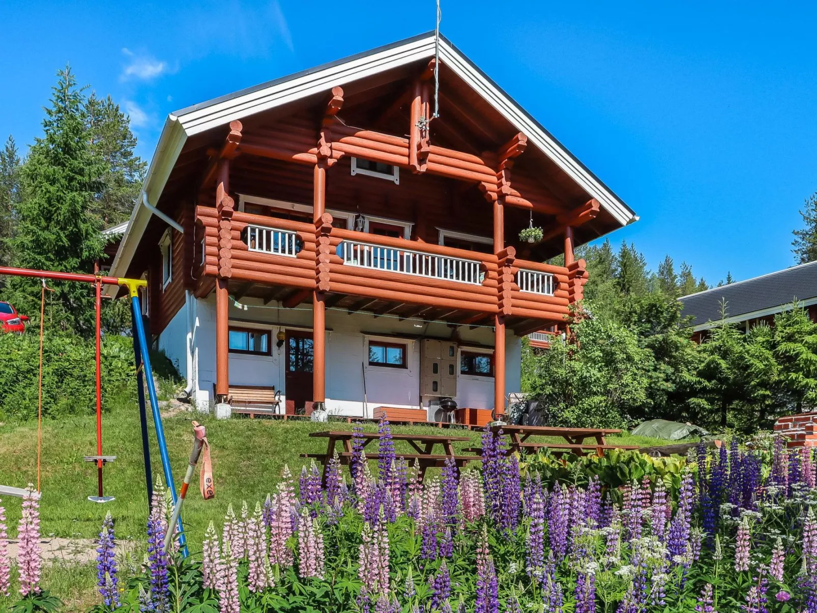 Tunturimaja 2 mökki-Binnen