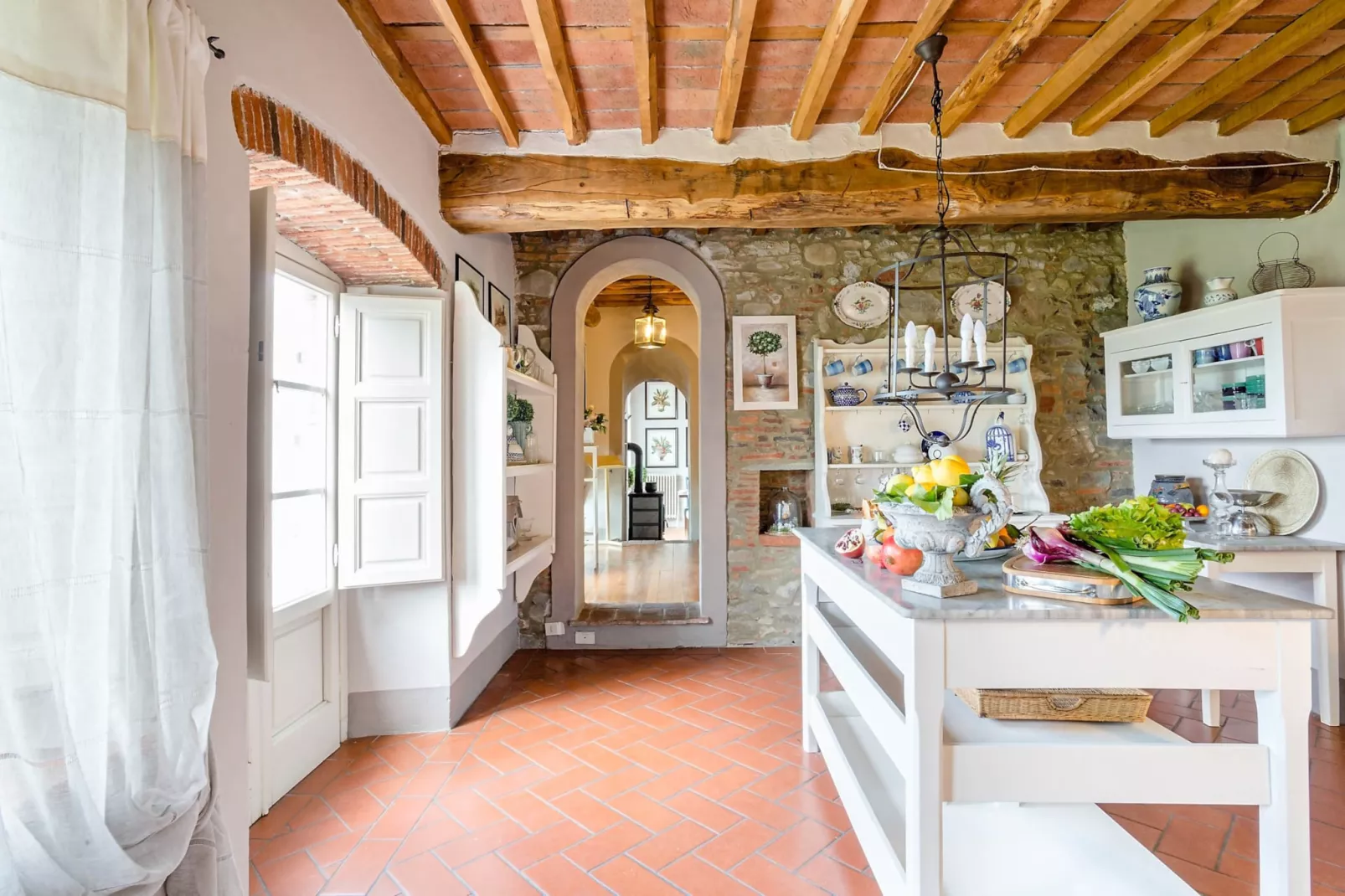 Villa Il Palagio-Keuken