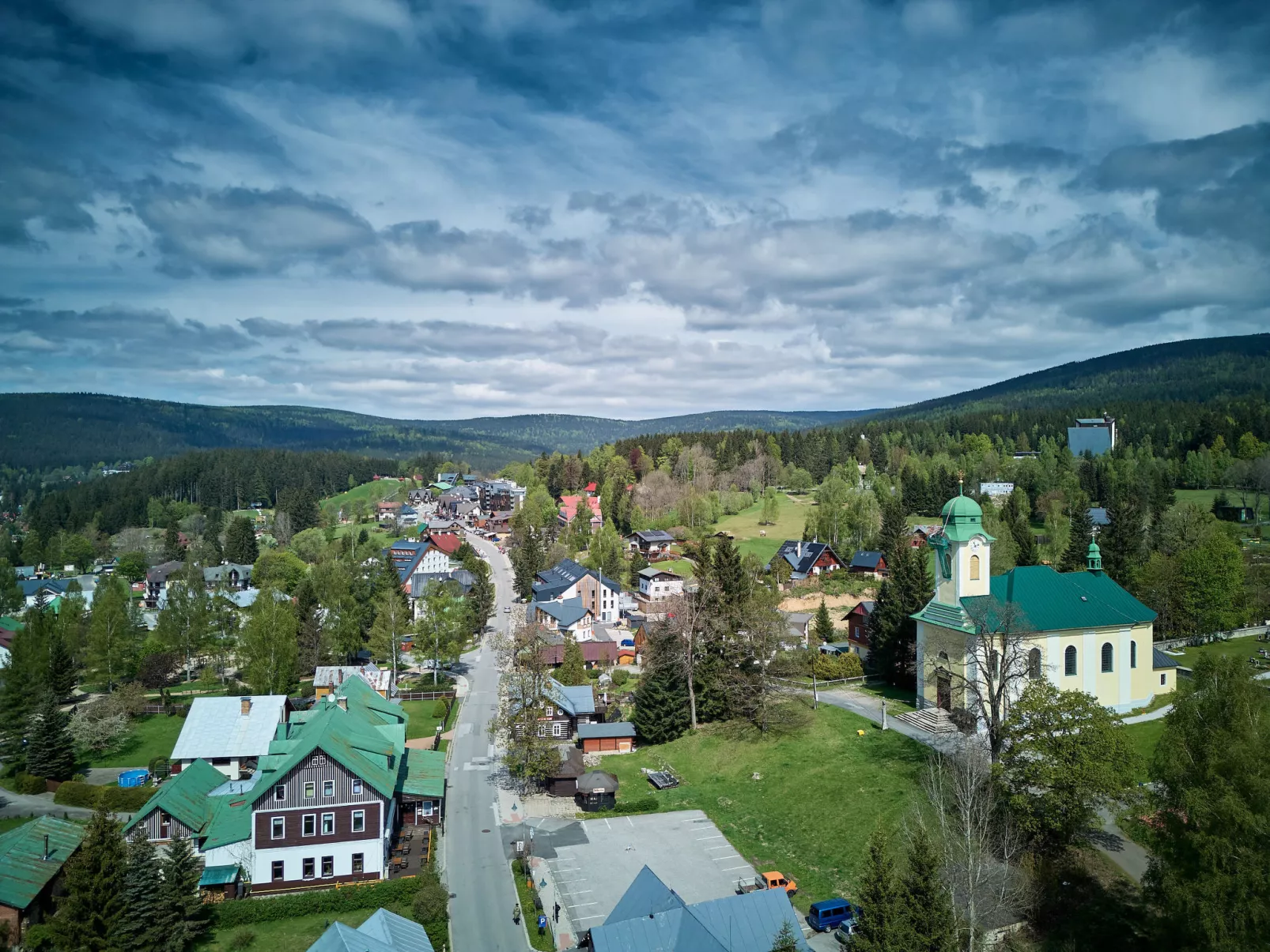 Sachrův Kopec-Omgeving