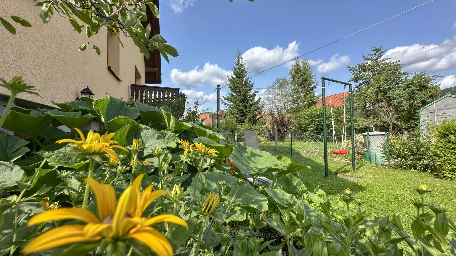 Am Tennelberg-Tuinen zomer