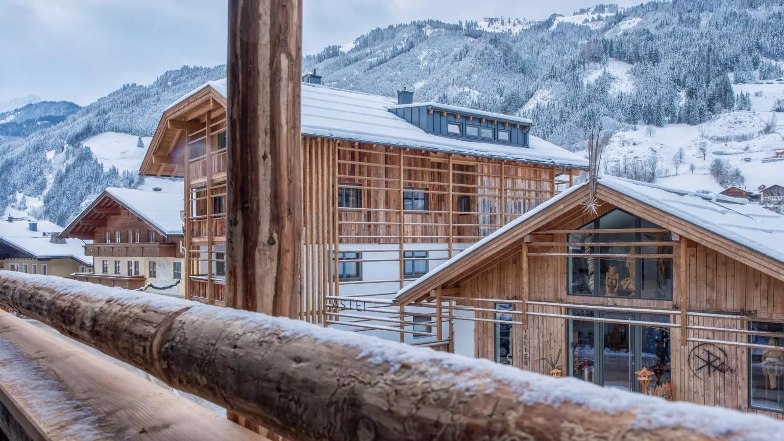 Hausa Sommer-Uitzicht winter