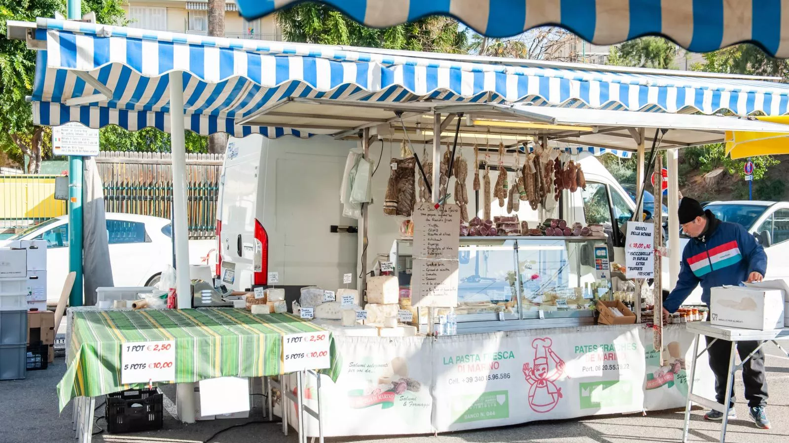 Chez Gabrielle-Gebieden zomer 1km