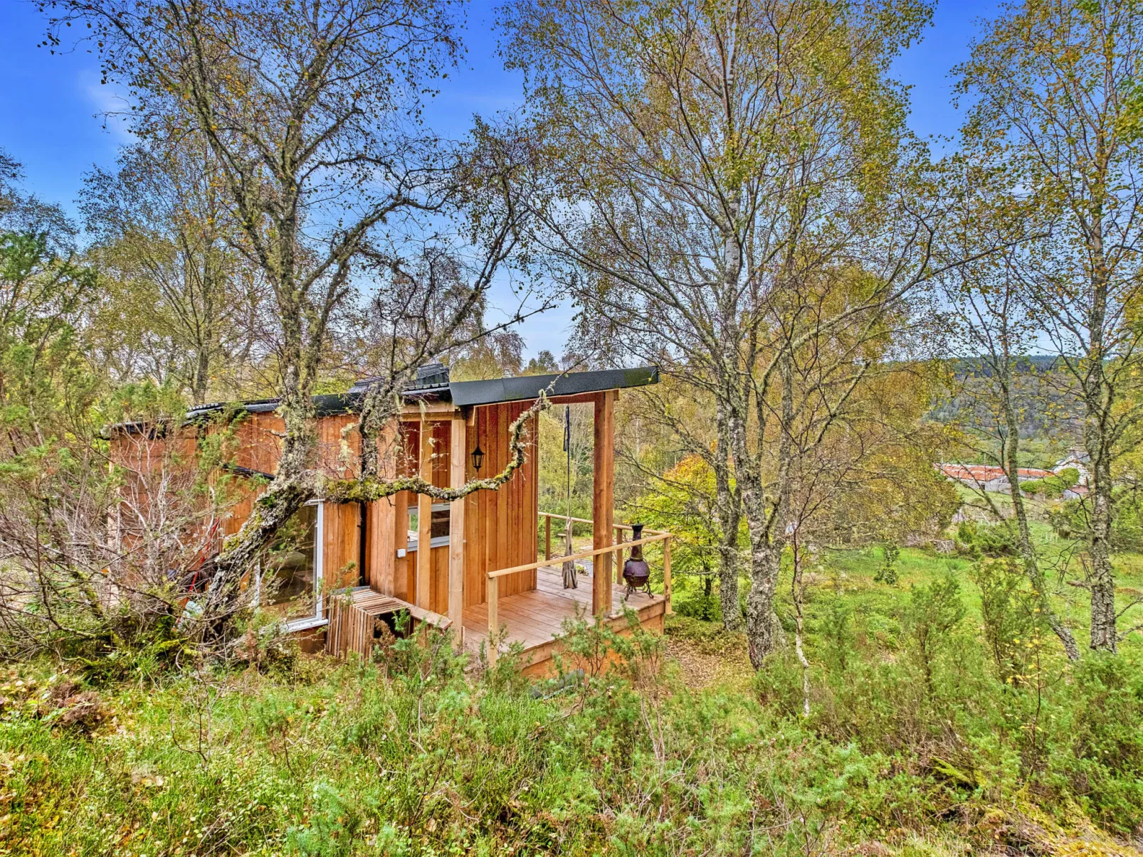 Cosagach Falls Cabin-Buiten