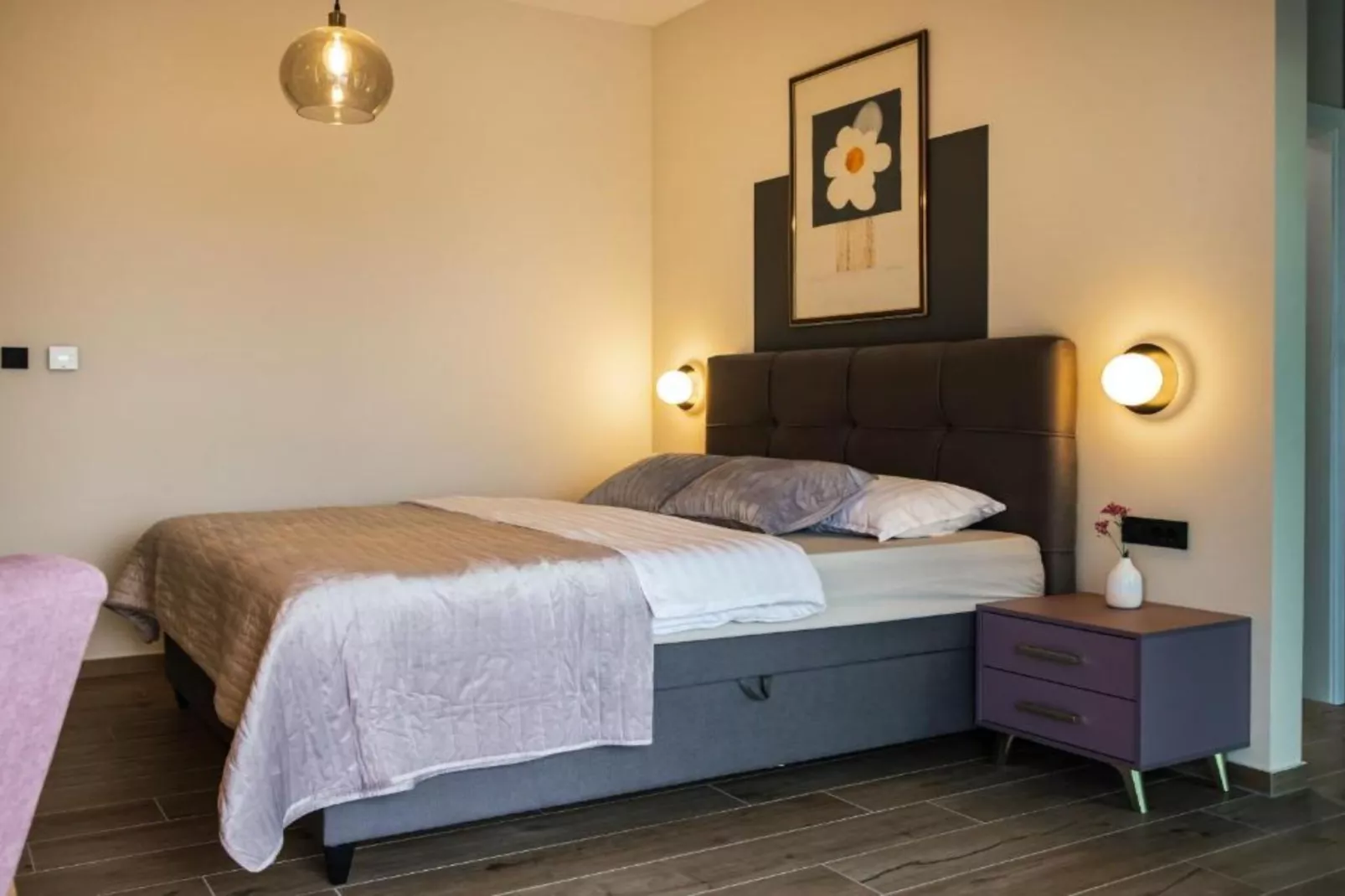 Luxury Villa Lara with Heated Pool, Hot-Tub and Sauna - Six Bedroom Villa with Pool-Slaapkamer