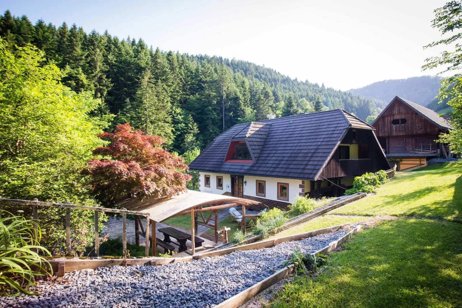 Rustic Authentic Holiday Home with Terrace and Wood Stove - Three Bedroom Holiday Home with Terrace