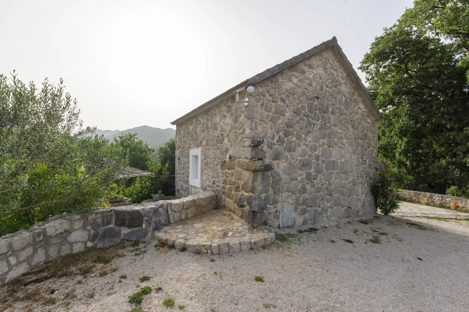 Rustical Resort Kokorići with Shared Outdoor Swimming Pool - One Bedroom Apartment with Terrace-Buitenlucht