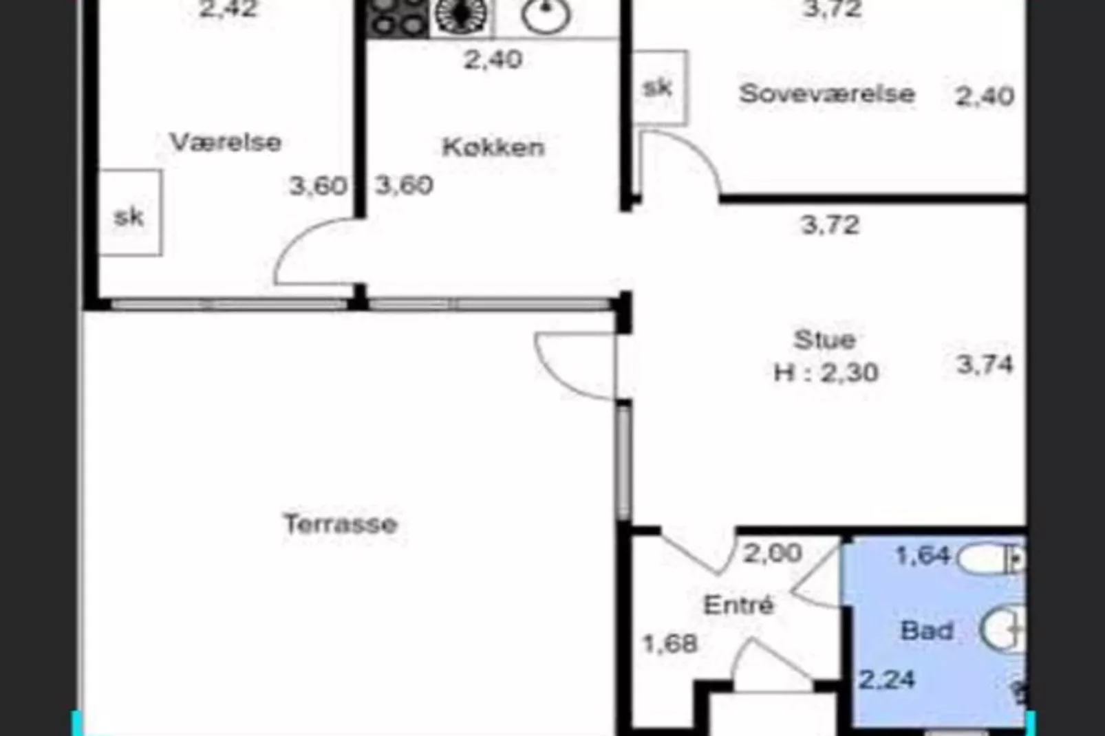 5 sterren vakantie huis in Allinge-Uitzicht