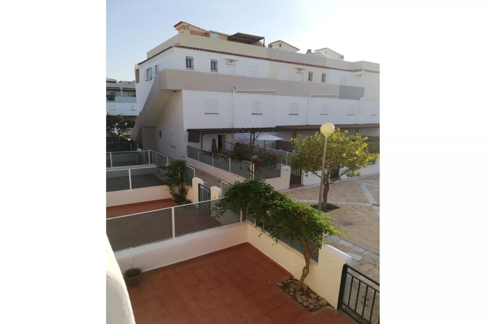 CT 369 AL - Faro's Apartmento Naturista - Primera Linea Vera Playa-Terrasbalkon