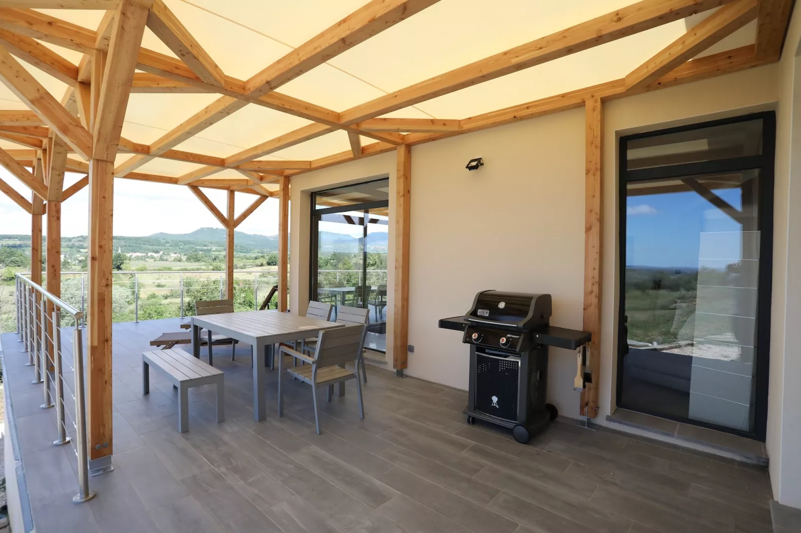 Villa moderne-Terrasbalkon