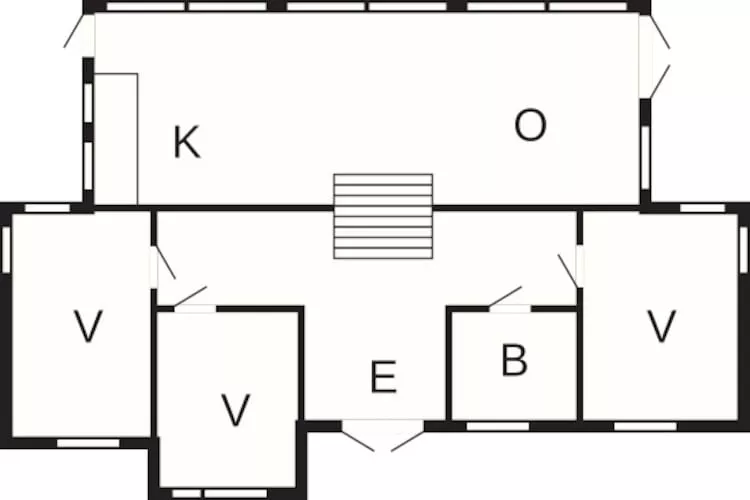Stijlvolle Zeevilla op Ven-By Traum-Plattegrond