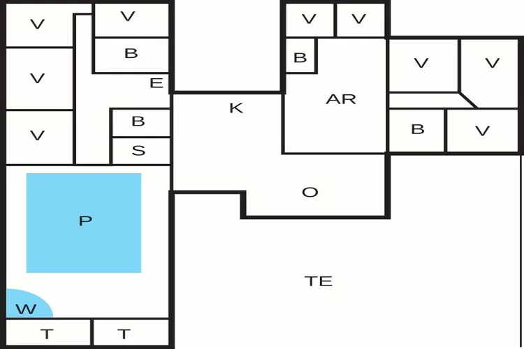 Luxe retraite in Skagen -- By Traum Ferienwohnungen-Plattegrond