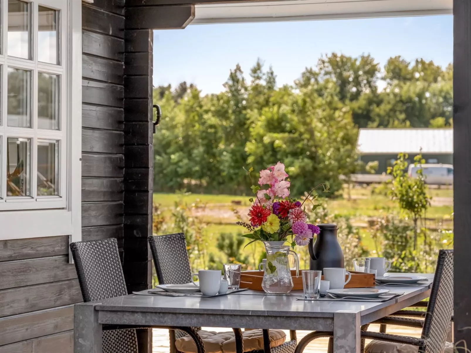 "Gizella" - 500m to the fjord-Buiten