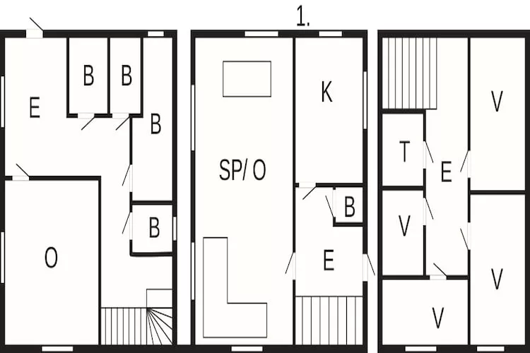 8 persoons vakantie huis in Flatraket-By Traum-Plattegrond