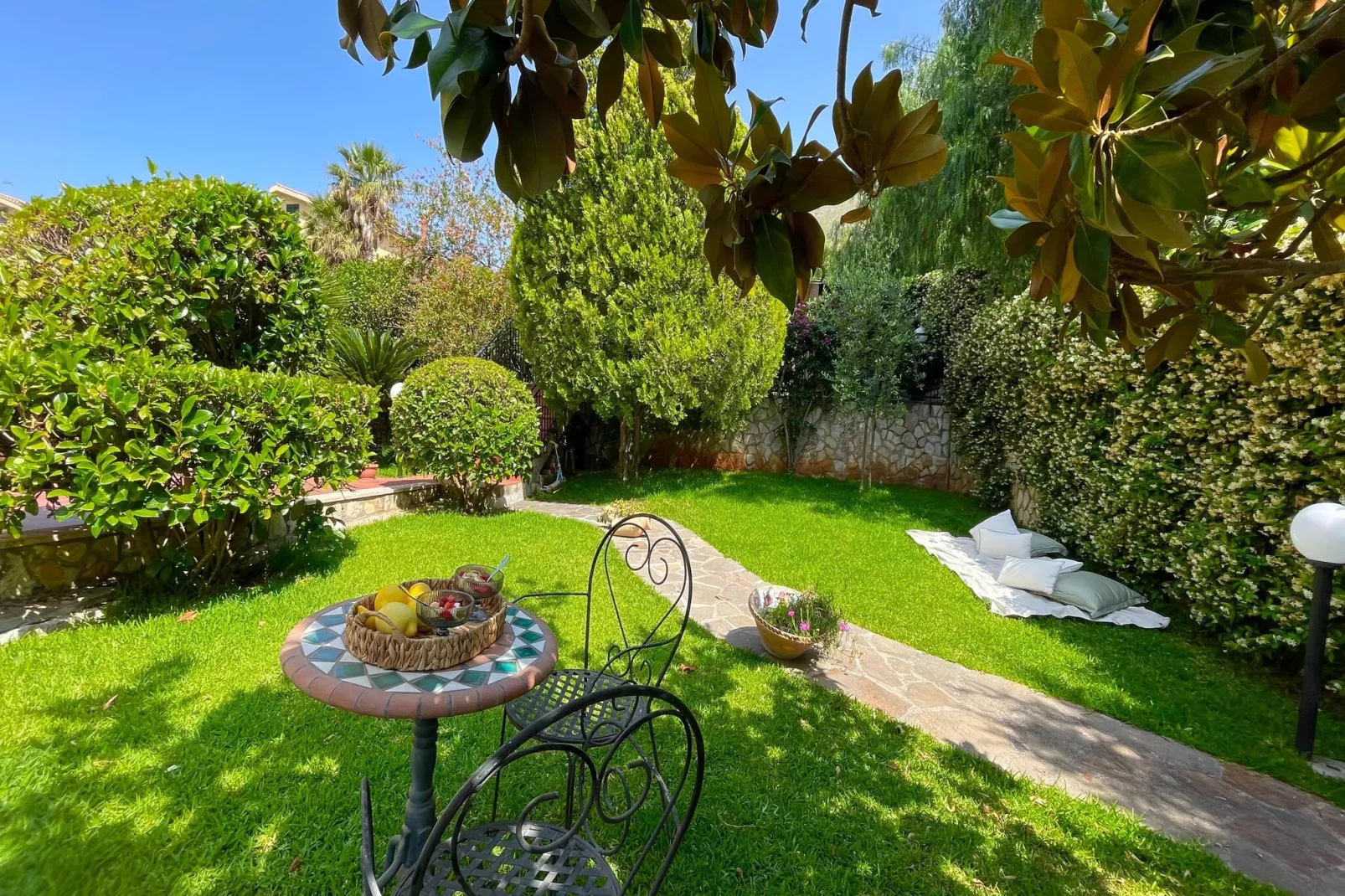 Villa Melograno-Tuinen zomer