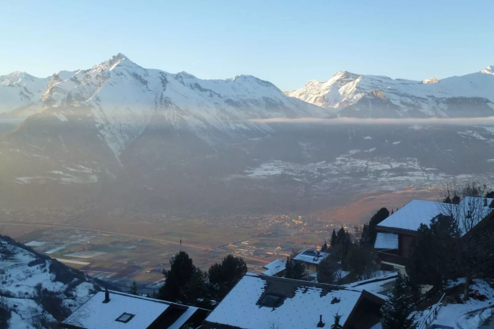 Balcons du Soleil Y2 221 - QUIET apartment 8 pers-Uitzicht winter