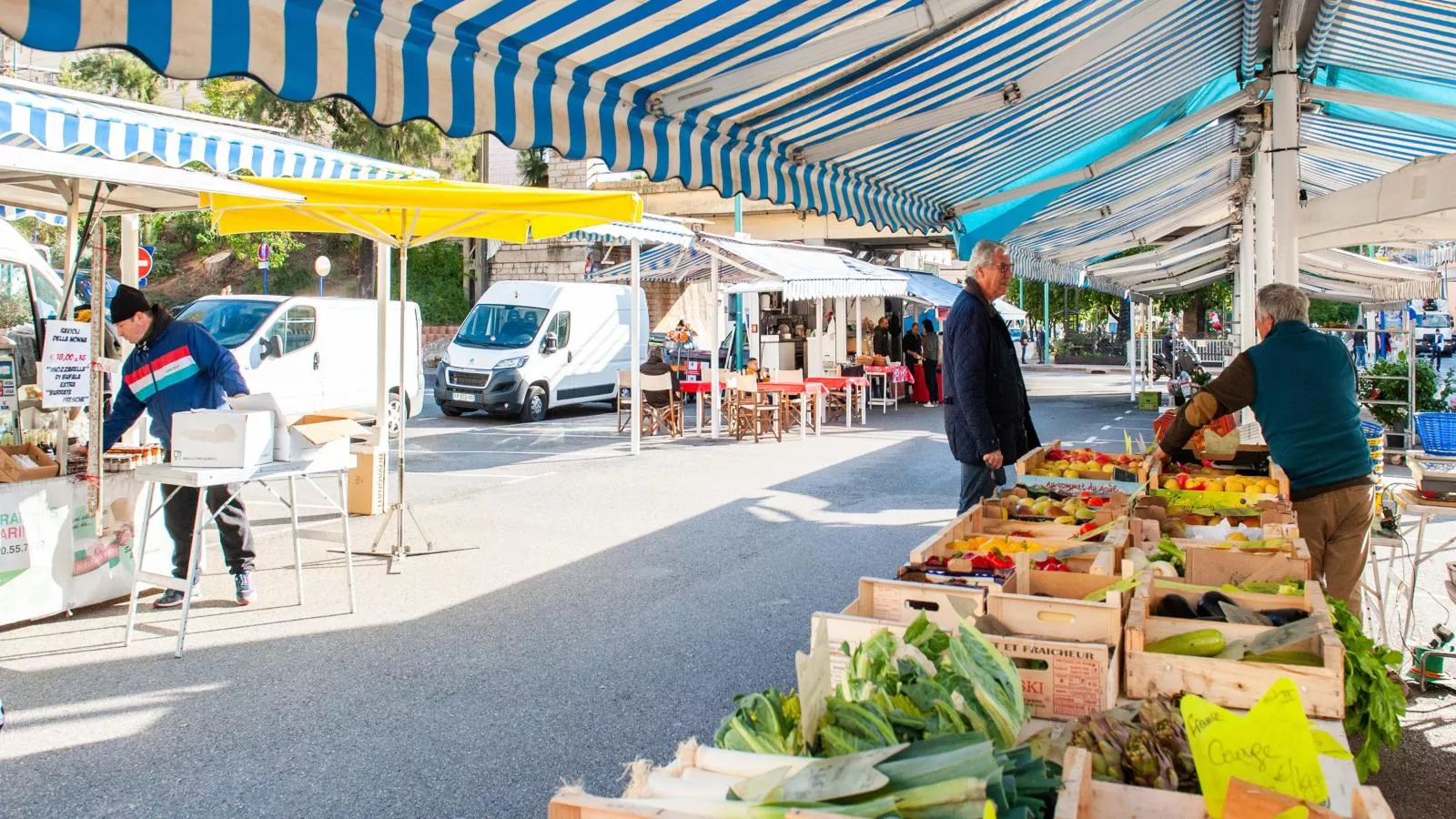 Chez Gabrielle-Gebieden zomer 1km