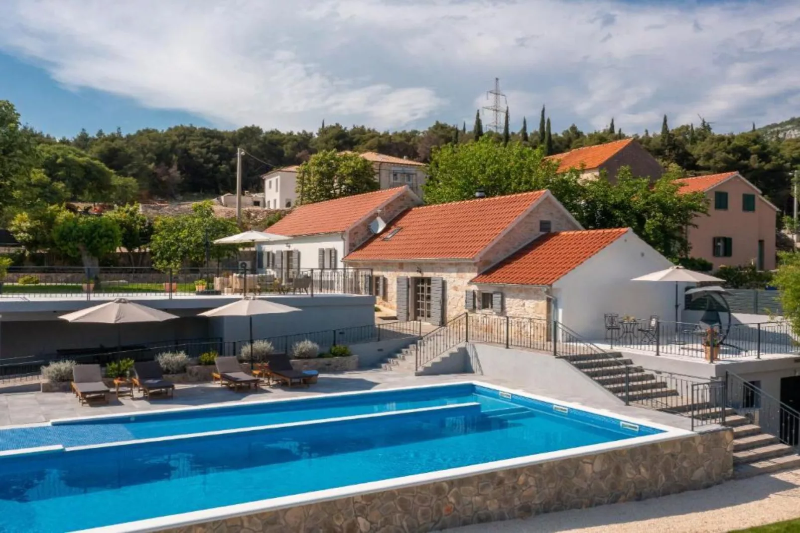 Villa Casa Di Pietra-Zwembad