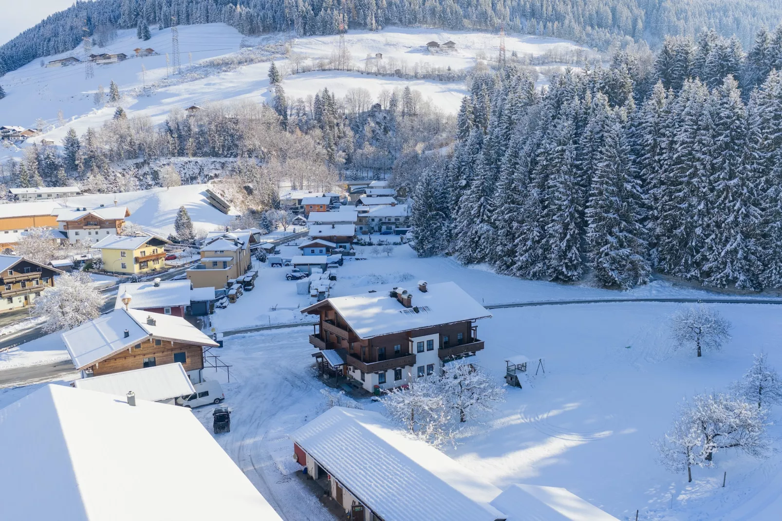 Apartment "Schattberg"-Gebied winter 5km