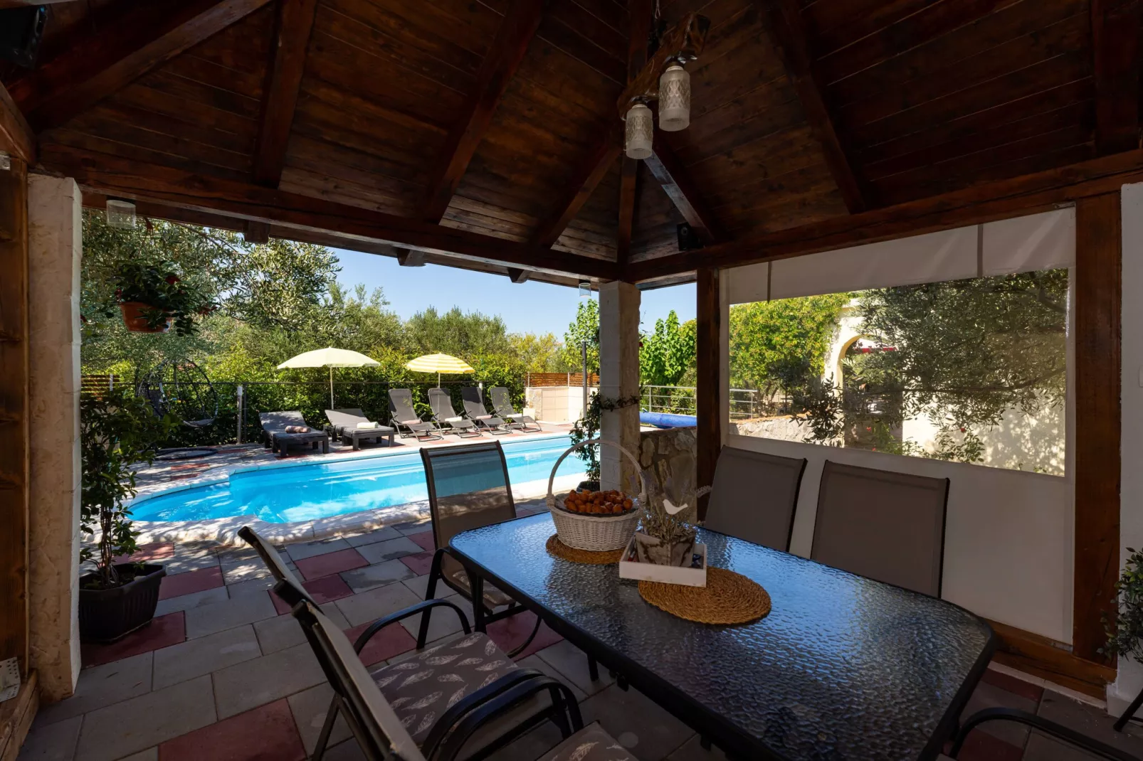 Holiday home Olive Garden-Terrasbalkon