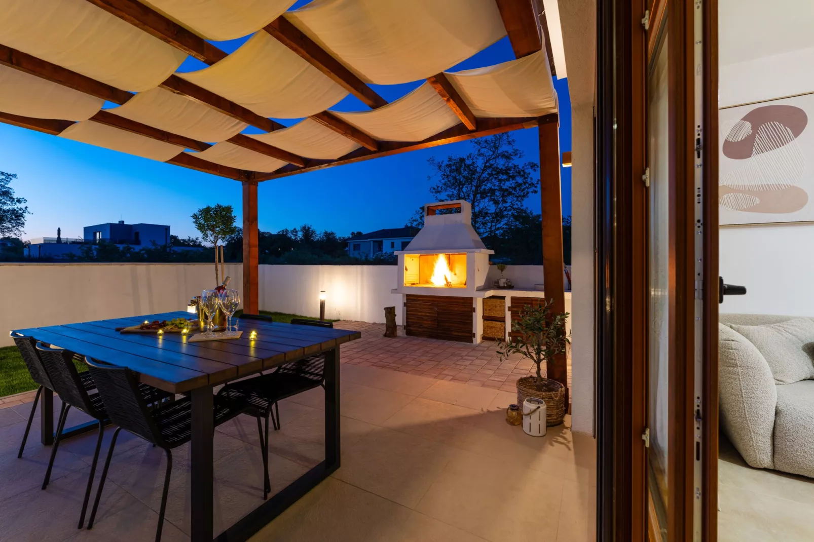 Luxury Villa T&T-Terrasbalkon