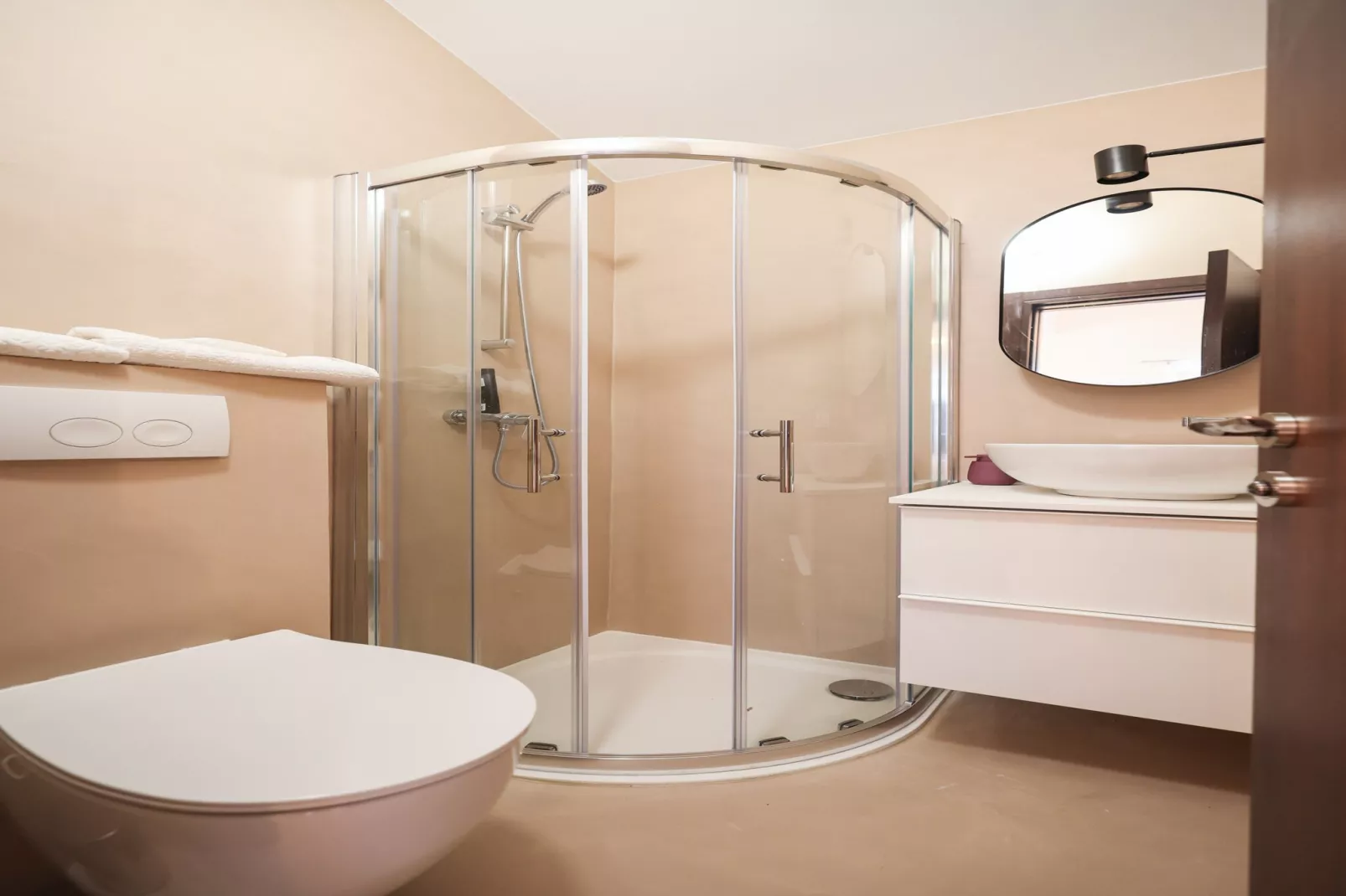 Villa Sokol with private pool-Badkamer