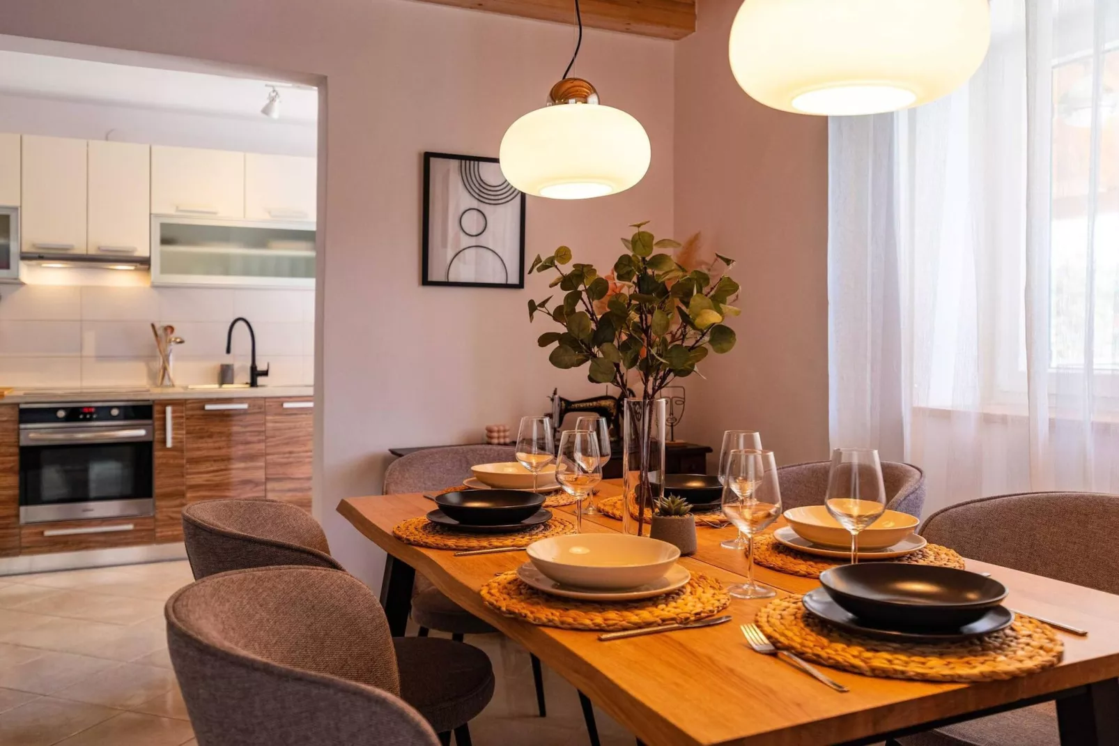 Sea view Villa Nana-Eetkamer