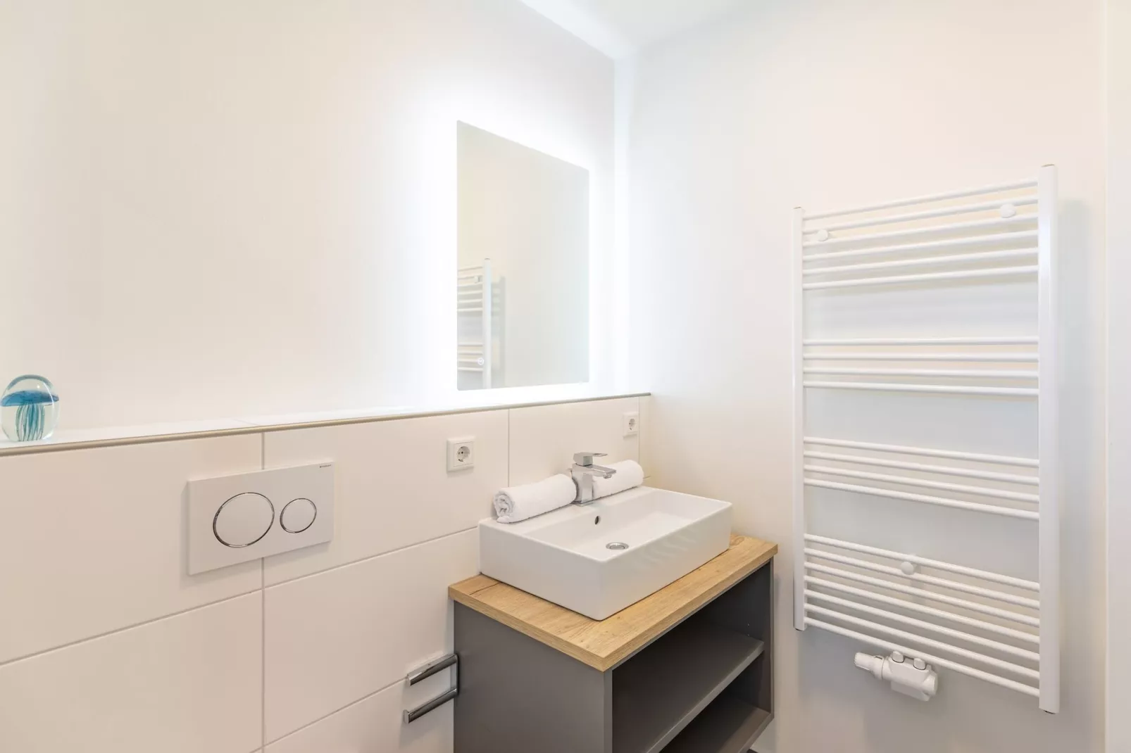 Halligwelt de Luxe auf Nordstrand-Badkamer