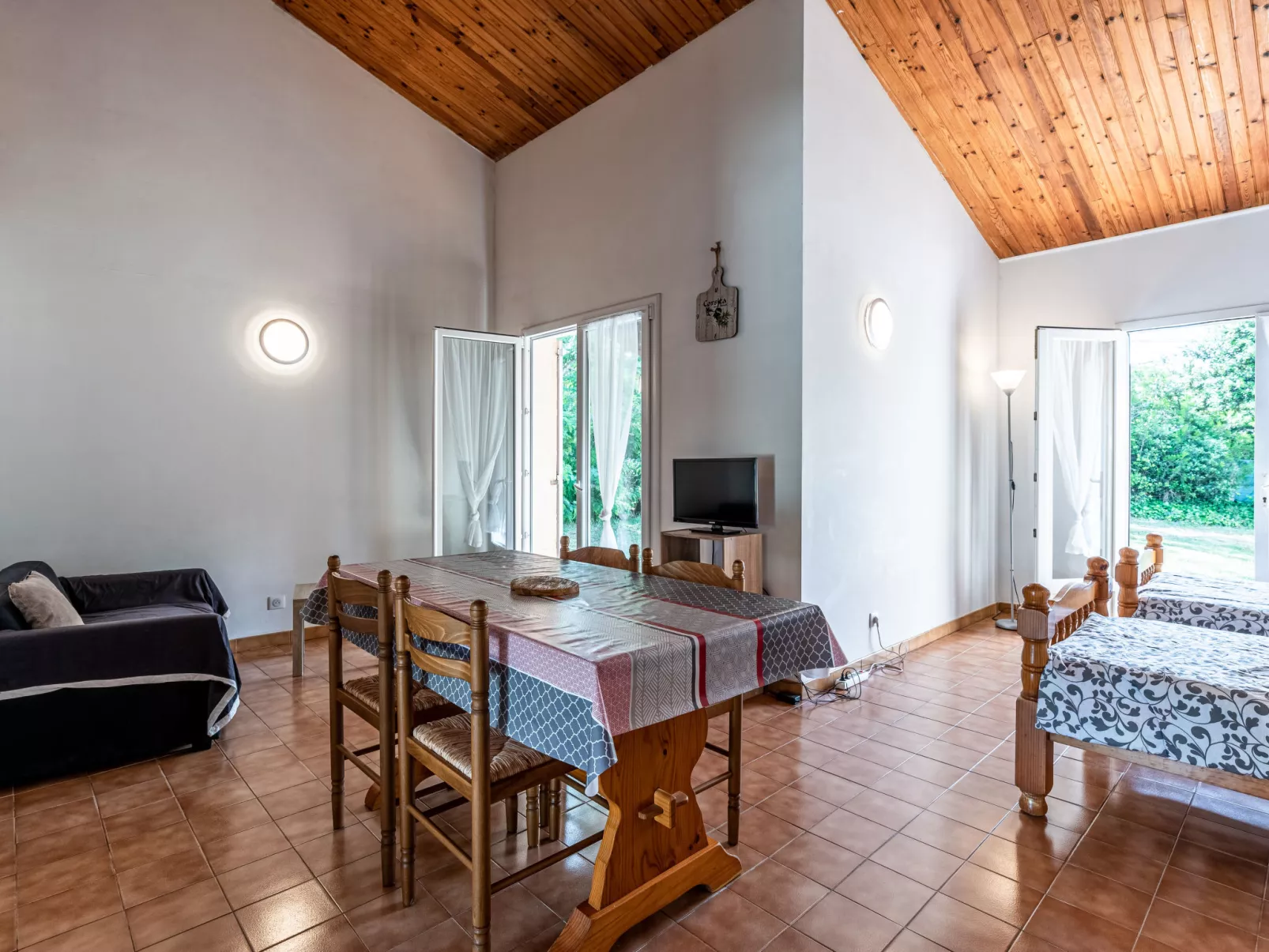 La Pinède, bungalow 6 pers.-Binnen