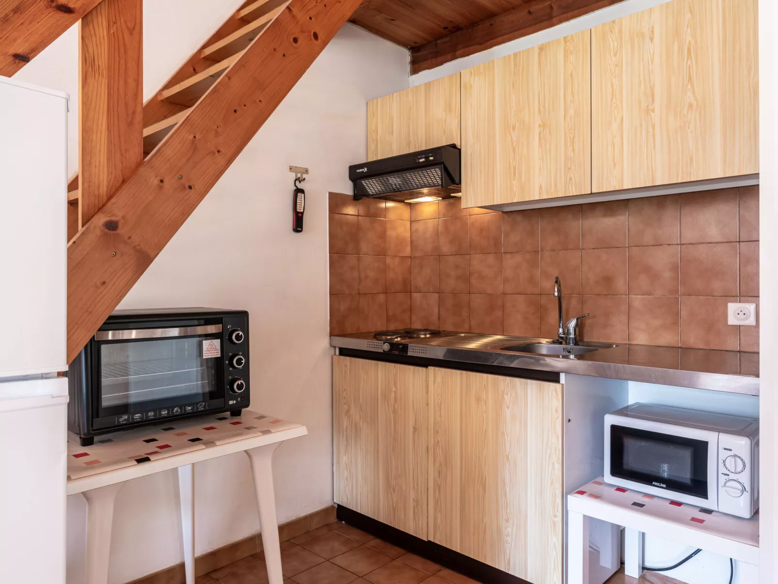 La Pinède, bungalow 6 pers.-Binnen