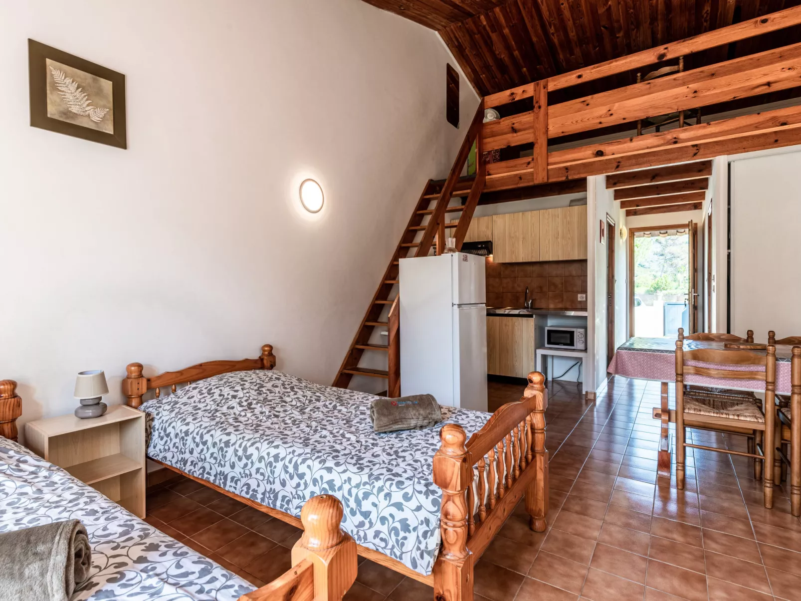 La Pinède, bungalow 6 pers.-Binnen